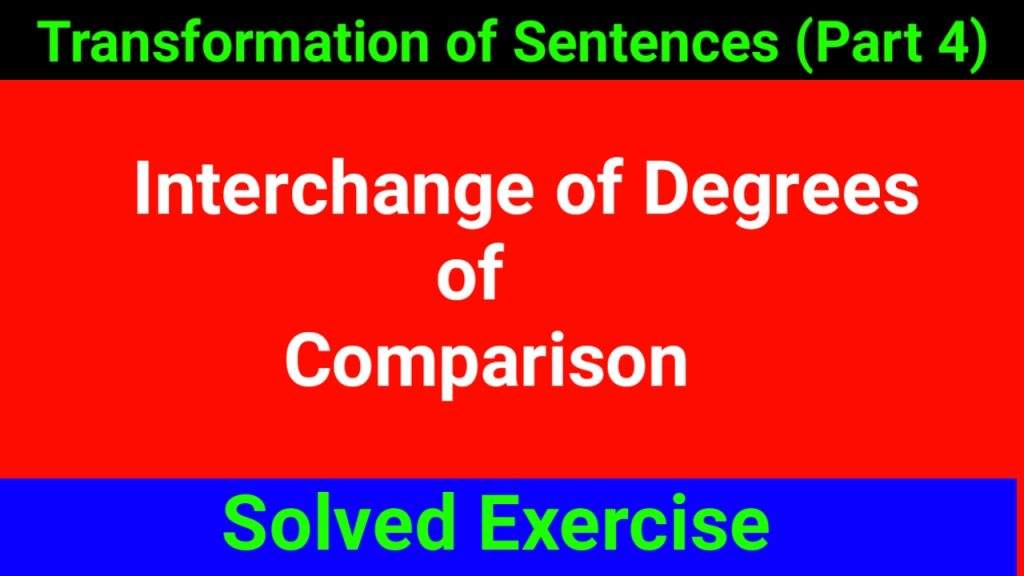 interchange-of-degree-of-comparison